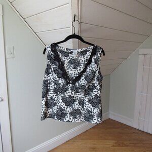 Nine West Suit Black and White Shirt Size 12